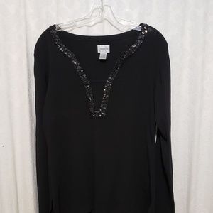 Chico's top blouse  tunic